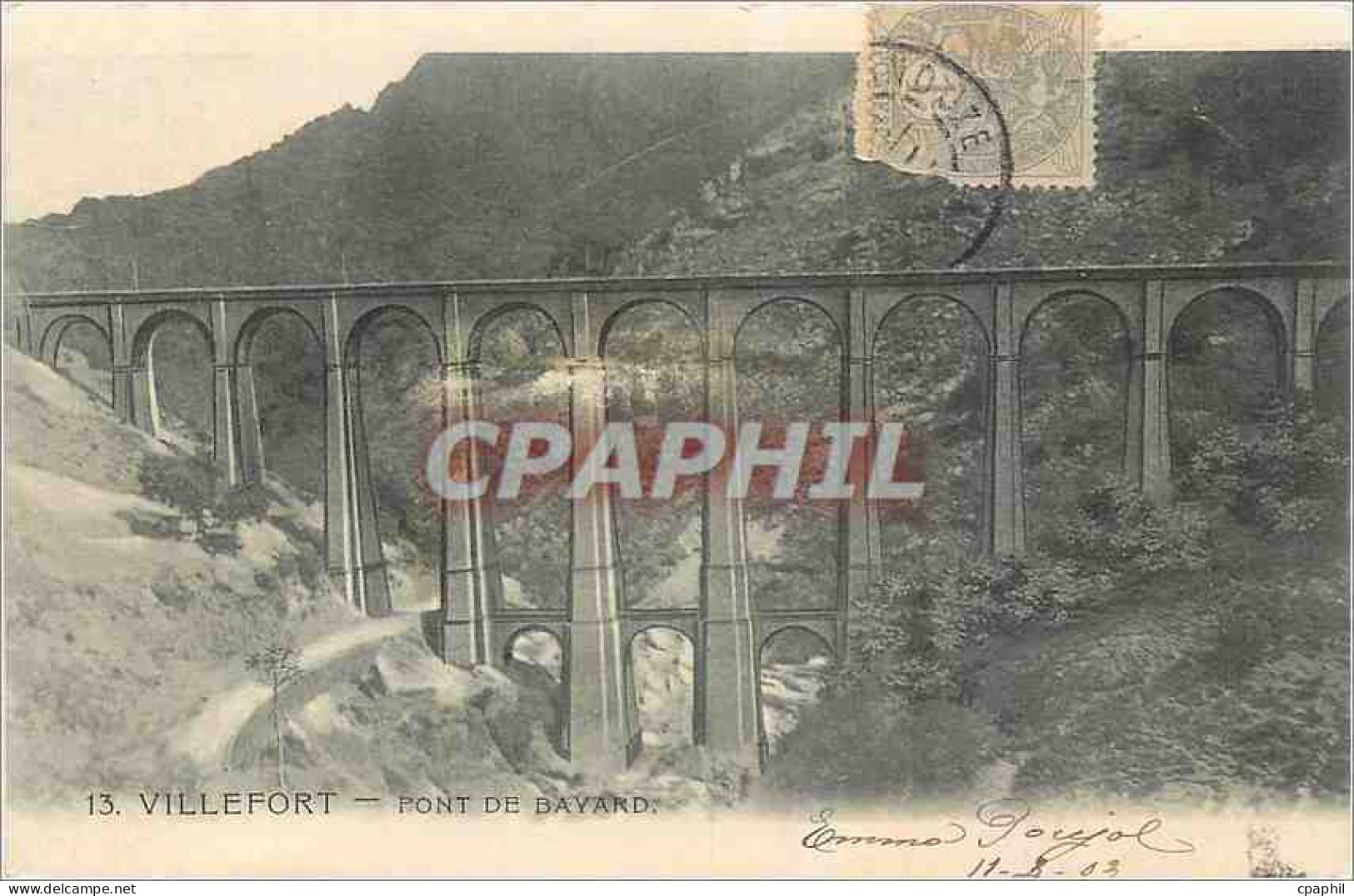 CPA Villefort Pont de Bayard