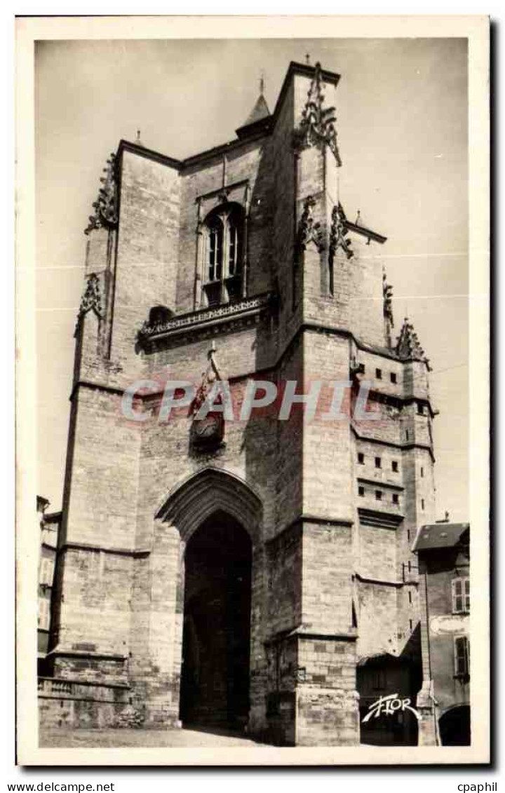 CPA Villefranche de Rouergue Facade de la cathedrale