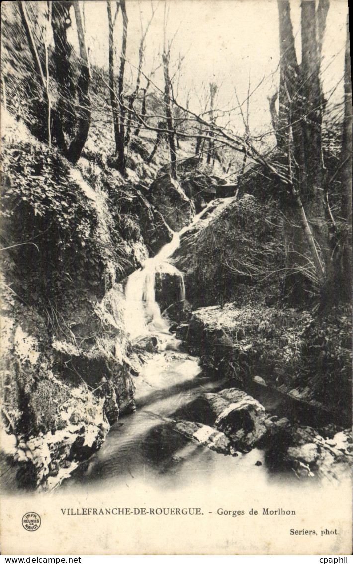 CPA Villefranche De Rouergue Gorges de Morlhon