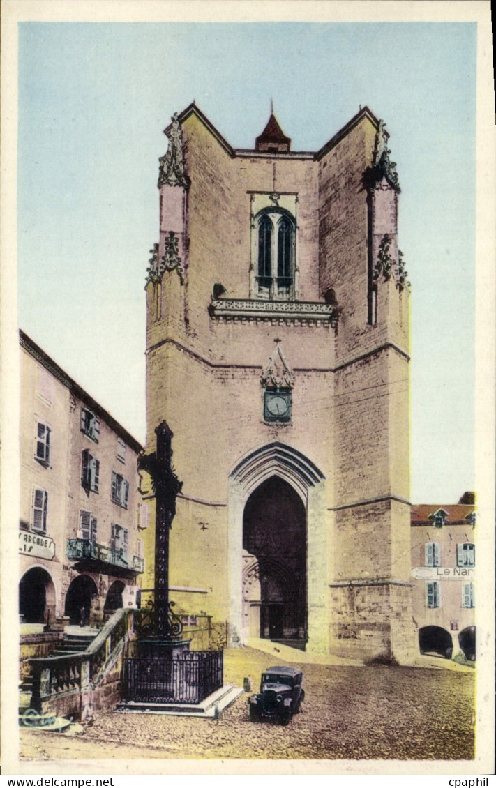 CPA Villefranche De Rouergue La Collegiale