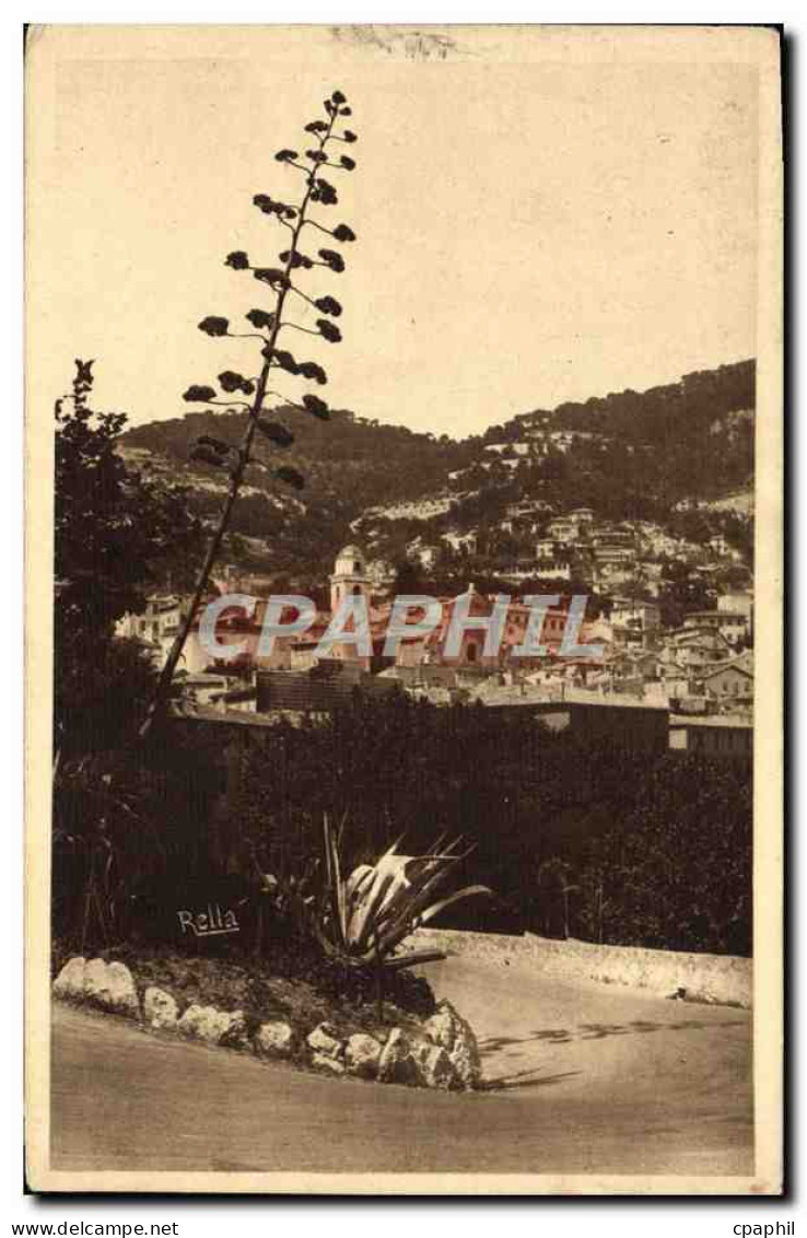 CPA Villefranche Sur Mer Apercu de la Vieille Ville
