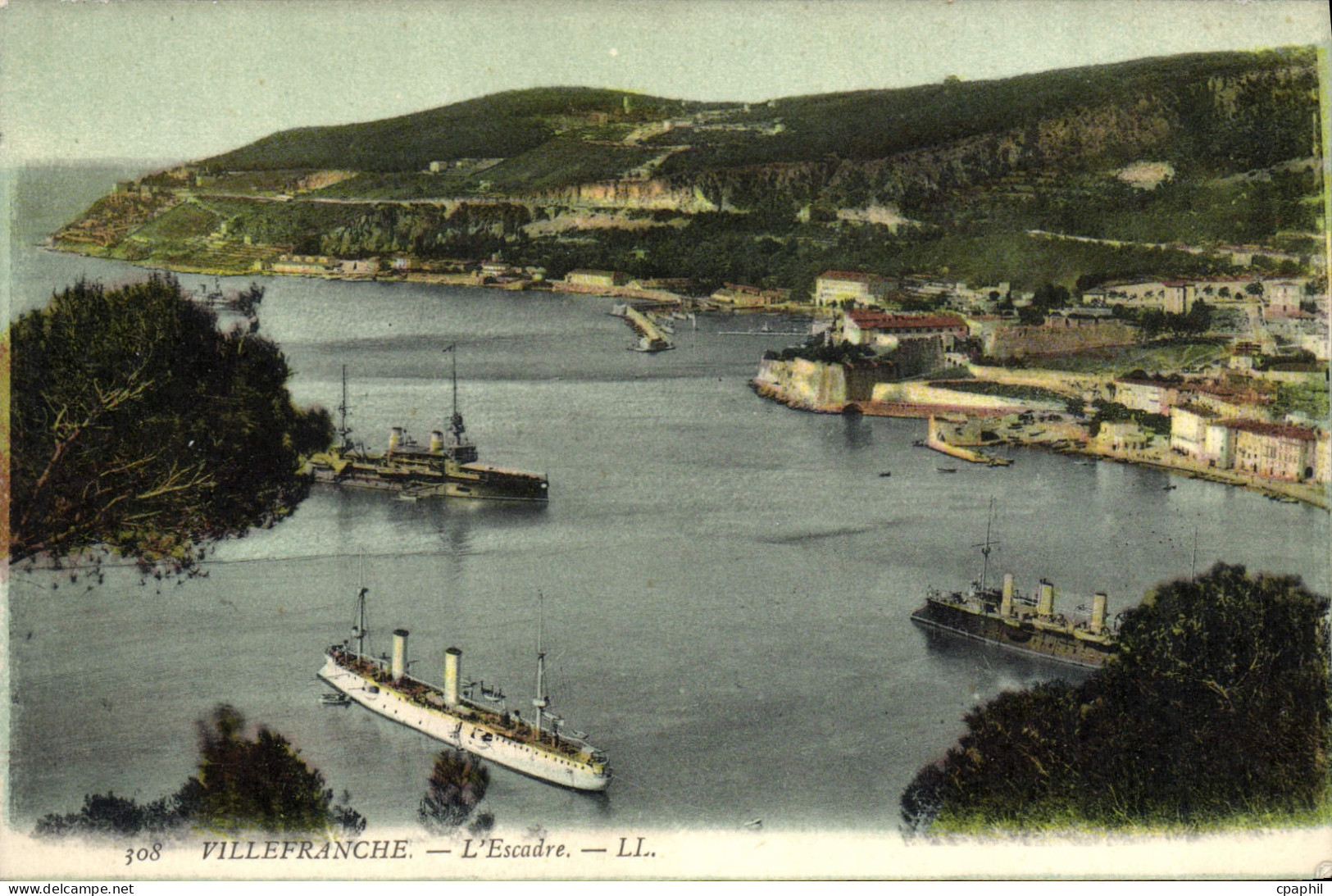 CPA Villefranche Sur Mer L'Escadre Bateaux