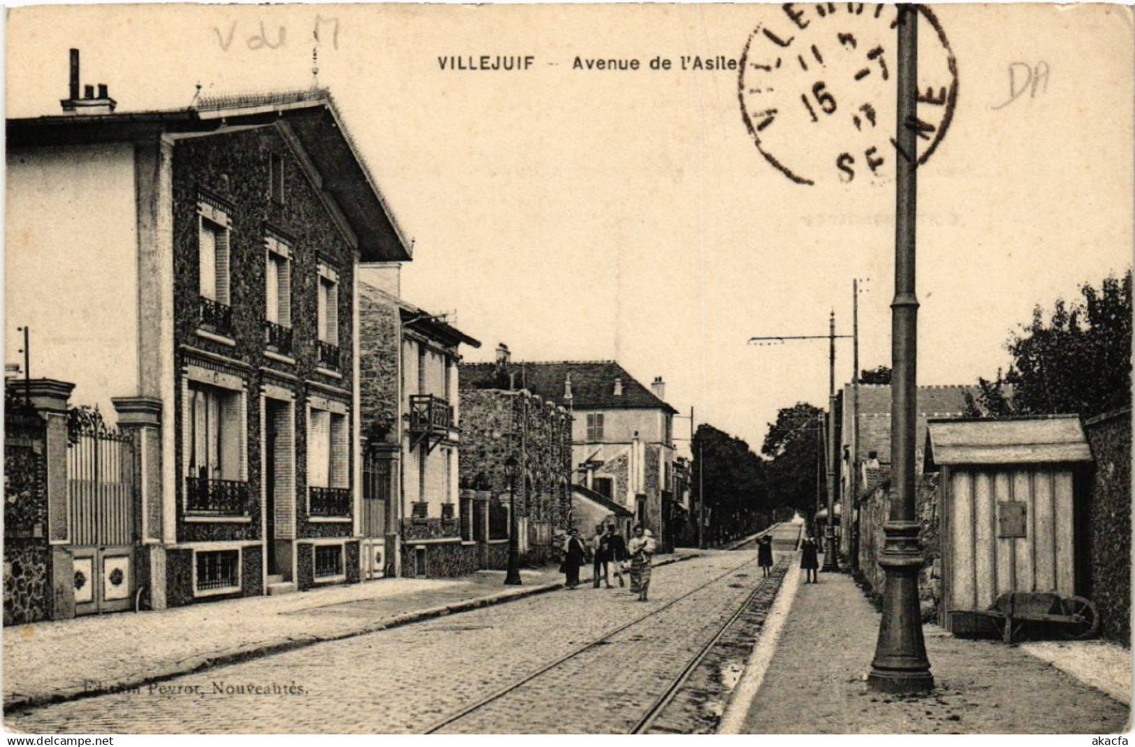 CPA VILLEJUIF - Avenue de l'Asile (580001)