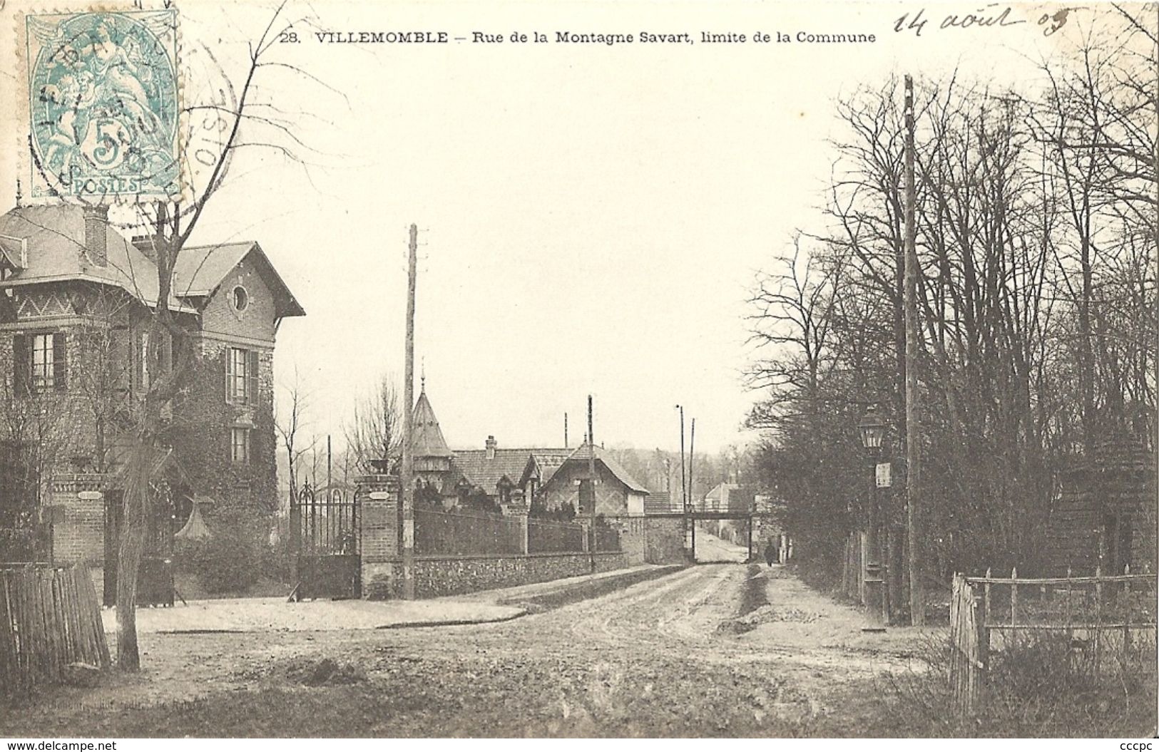 CPA Villemomble Rue de la Montagne Bayart