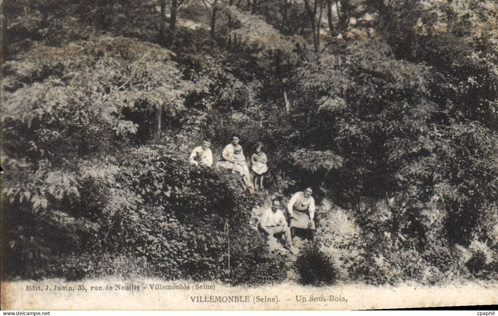 CPA Villemomble Un Sous Bois