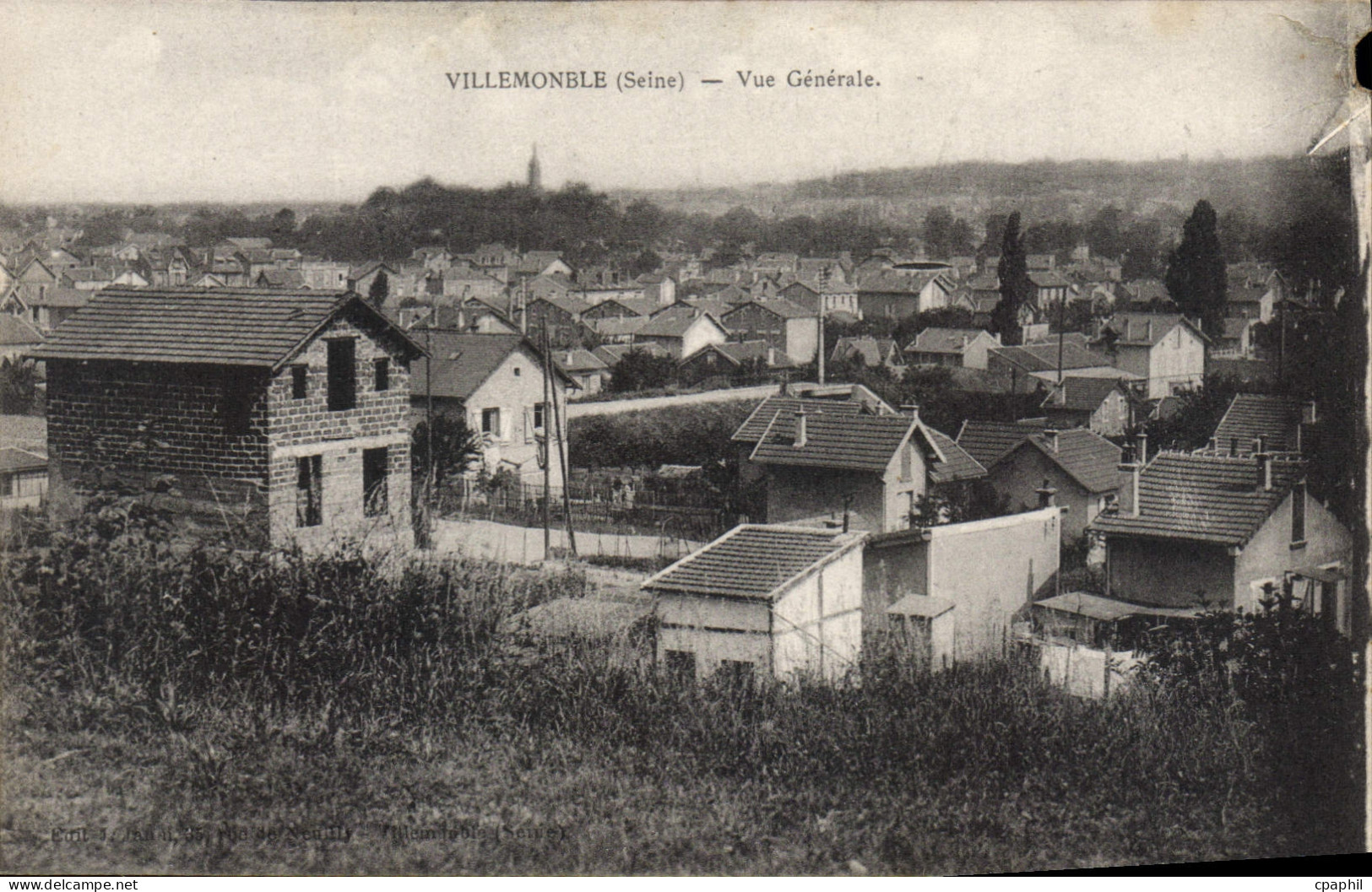 CPA Villemomble Vue Generale