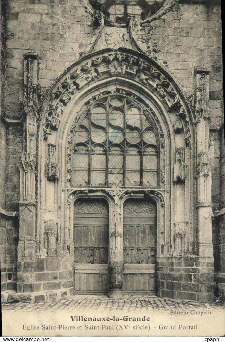 CPA Villenauxe la Grande Eglise Saint Pierre et Saint Paul
