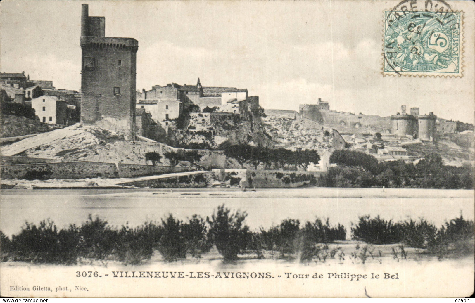 CPA Villeneuve les Avignon Tour de Philippe le Bel