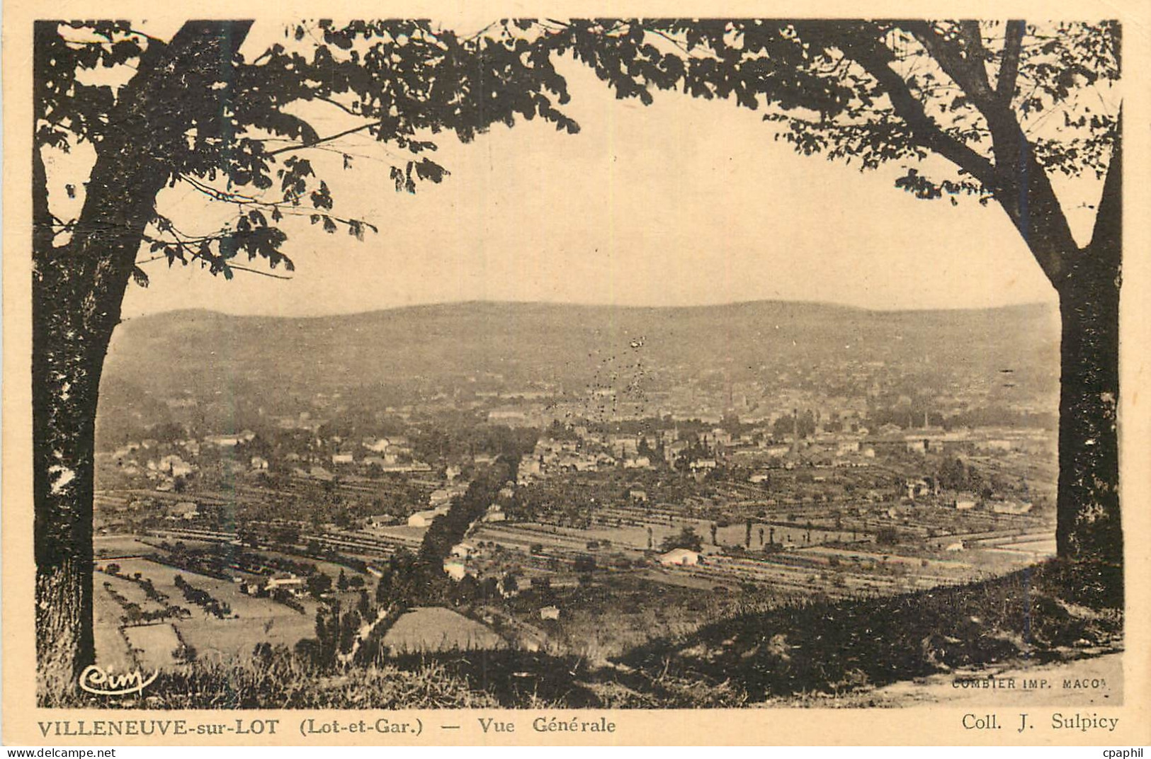 CPA Villeneuve sur Lot (Lot et Gar) Vue Generale