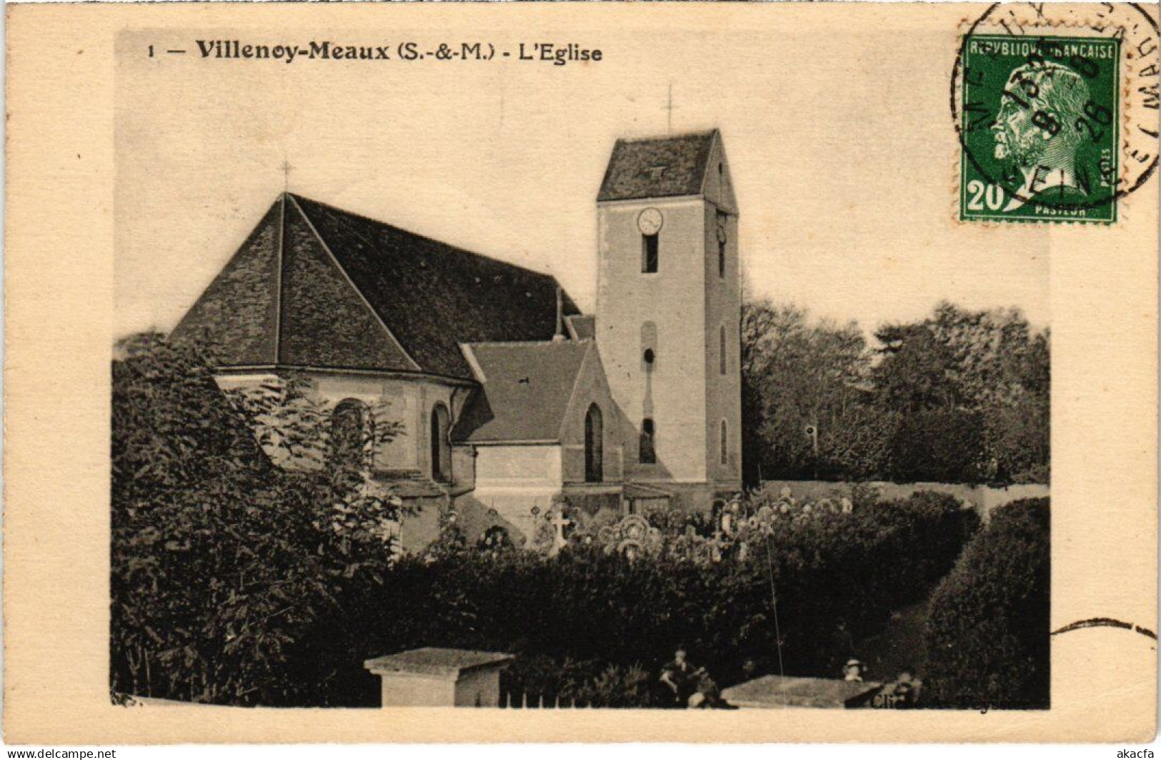 CPA VILLENOY MeAUX - Eglise (1328887)