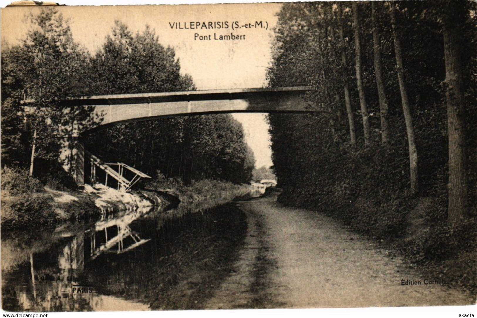 CPA VILLEPARISIS Pont Lambert (1328878)