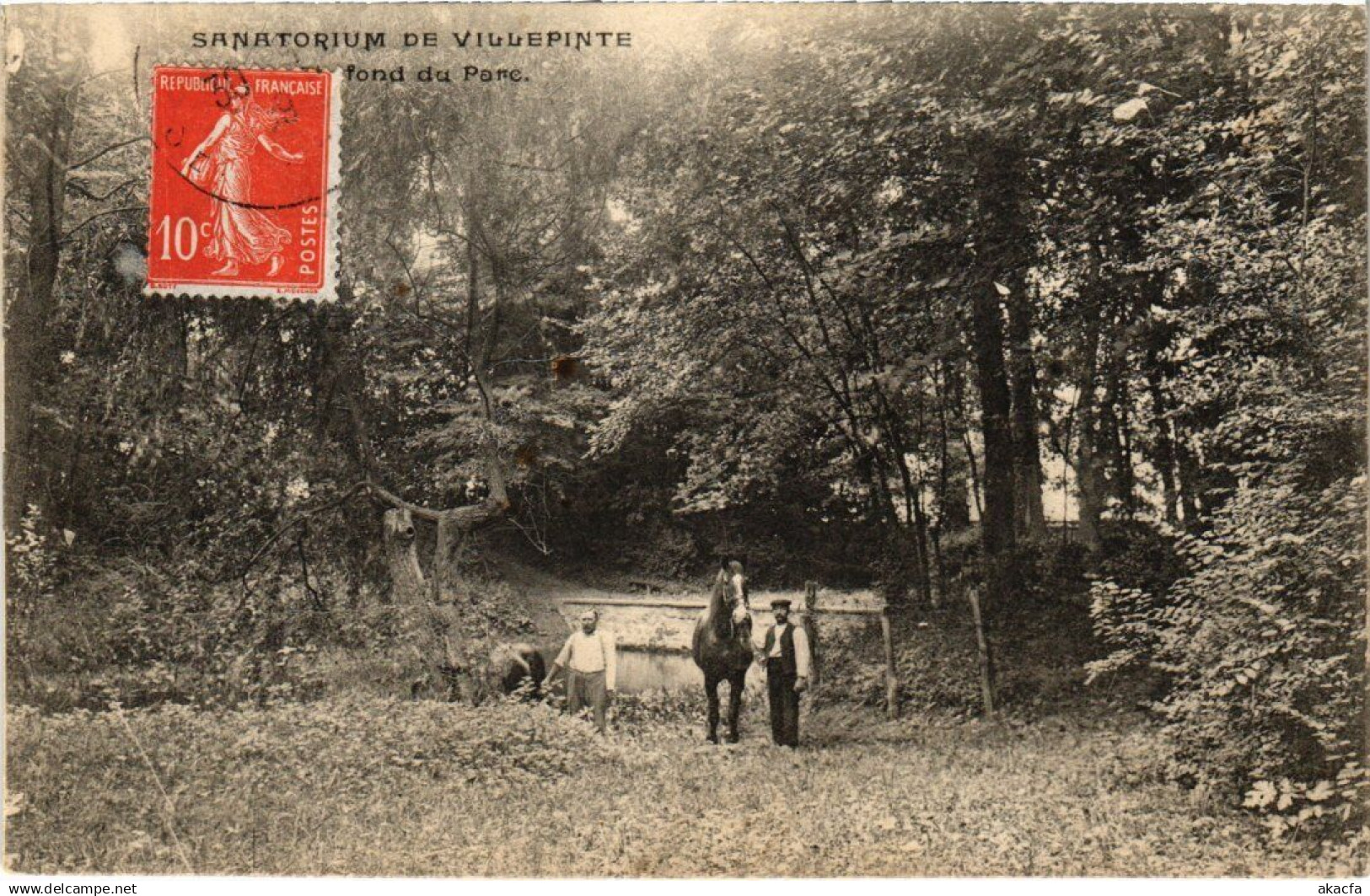 CPA VILLEPINTE Sanatorium - Parc (1353501)