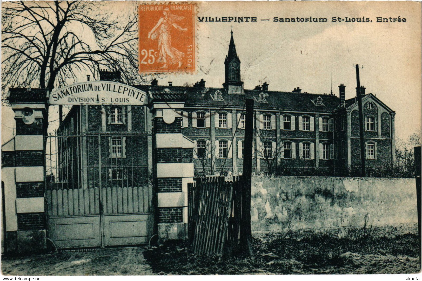 CPA Villepinte Sanatorium St-Louis, Entree FRANCE (1377828)