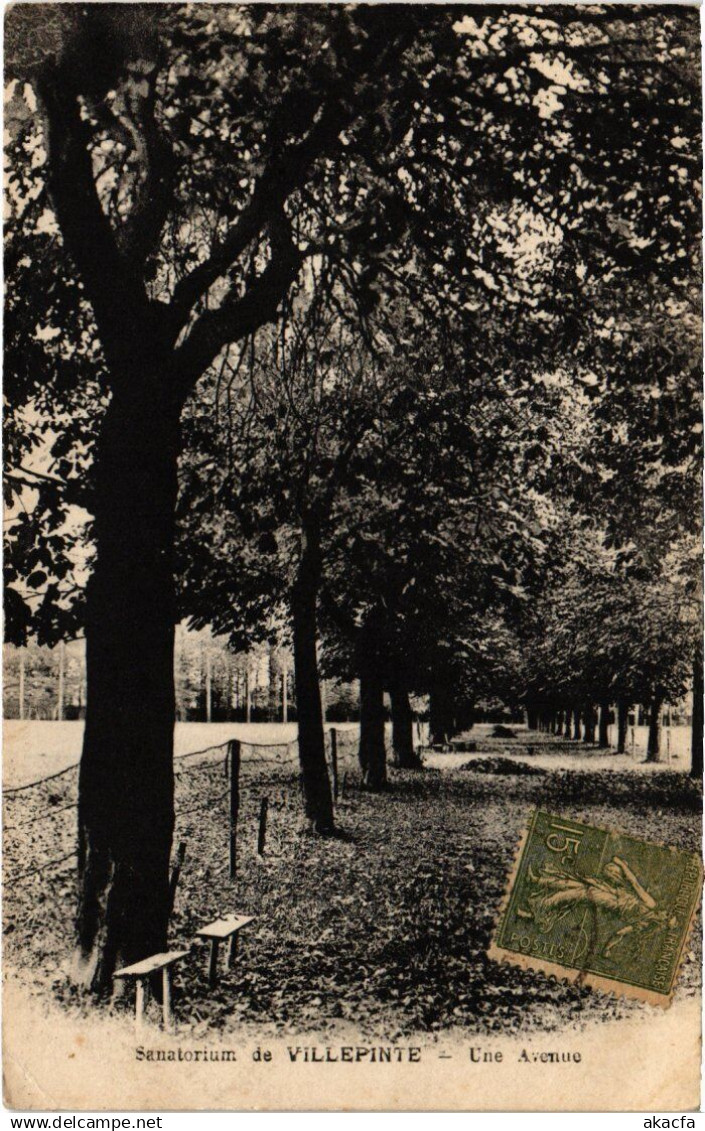 CPA VILLEPINTE Sanatorium - Une Avenue (1353480)
