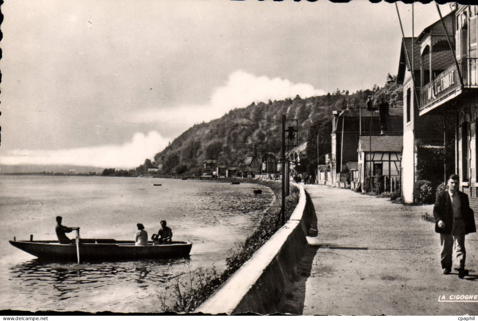 CPA Villequier Le Passeur