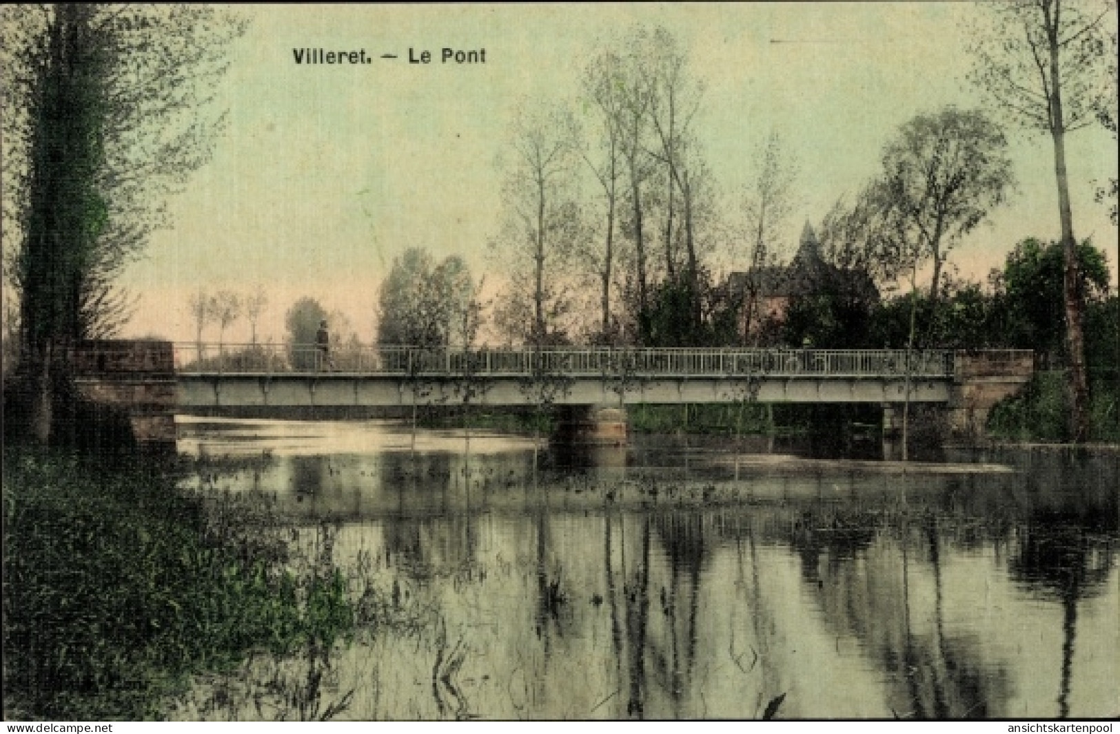 CPA Villeret Aube, Brücke