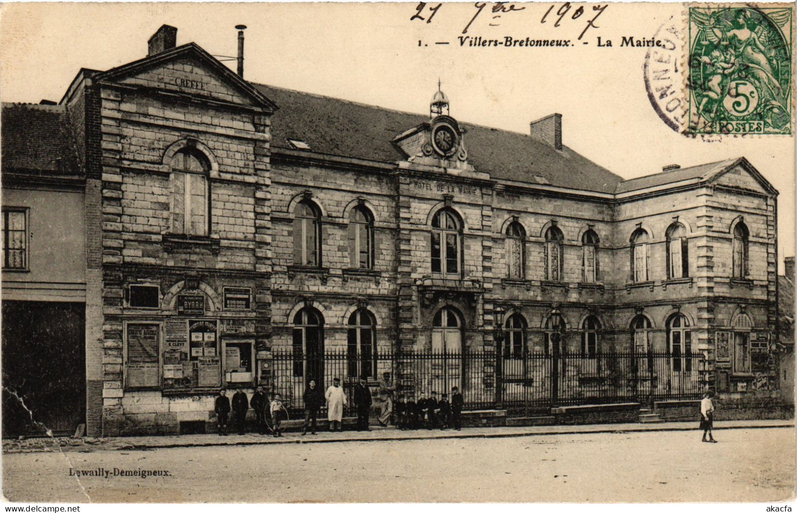 CPA Villers Bretonneux la Mairie (1502633)