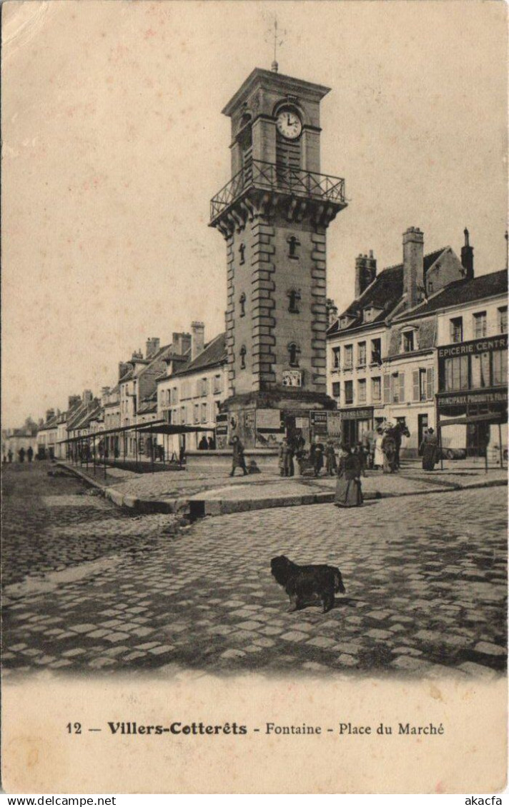 CPA VILLERS-COTTERETS fONTAINE (159151)