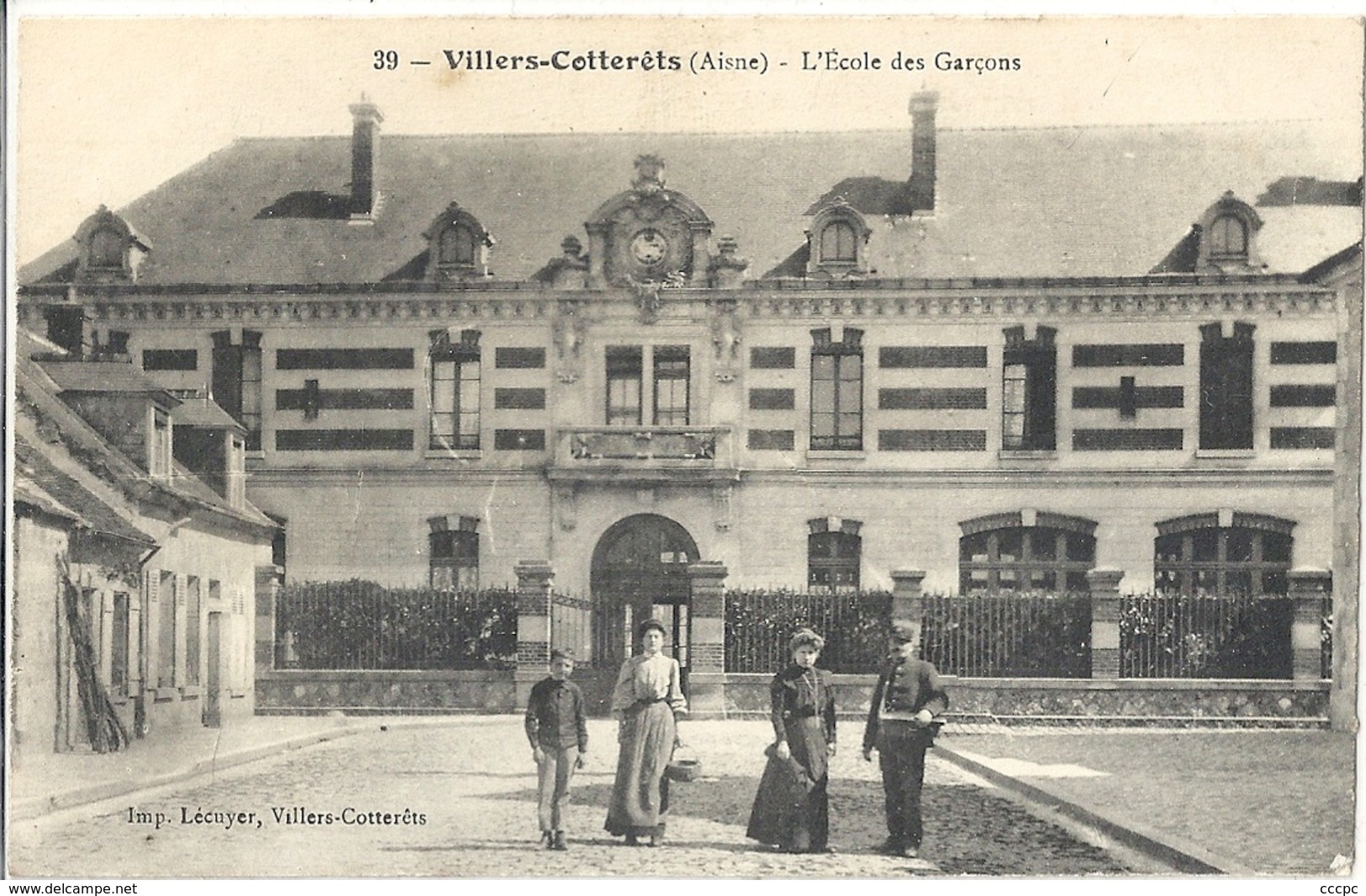 CPA Villers-Cotterêts L'Ecole des Garçons