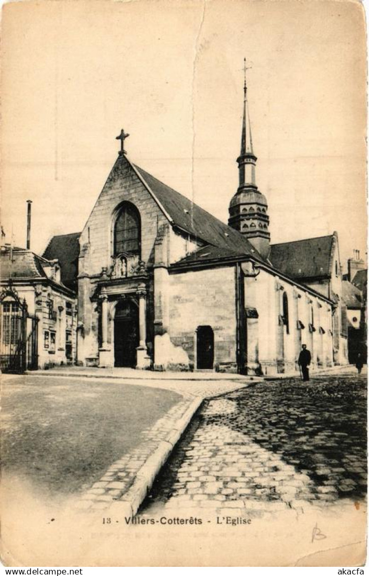 CPA VILLERS-COTTERETS L'Église (665985)