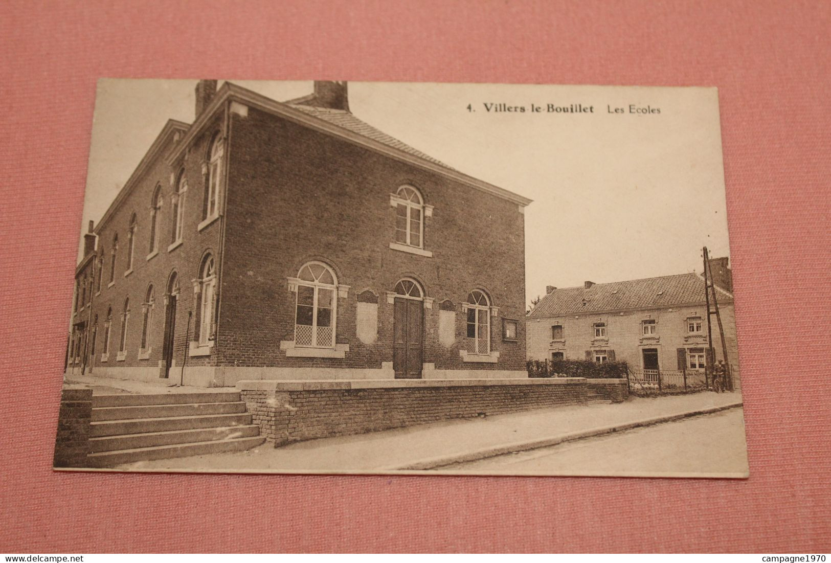 CPA - VILLERS LE BOUILLET ( HUY ) - LES ECOLES