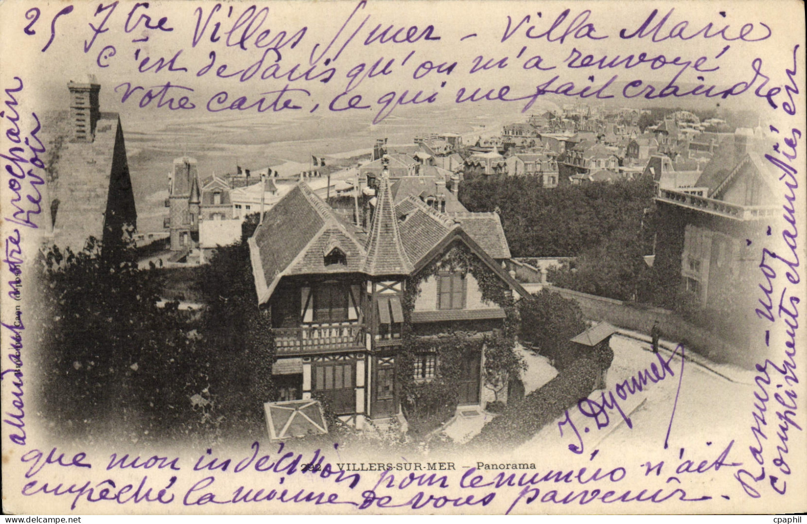 CPA Villers Sur Mer Panorama