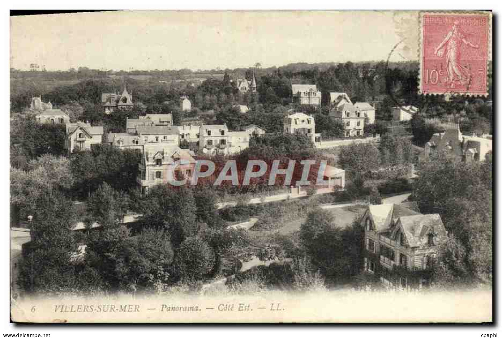 CPA Villers Sur Mer Panorama
