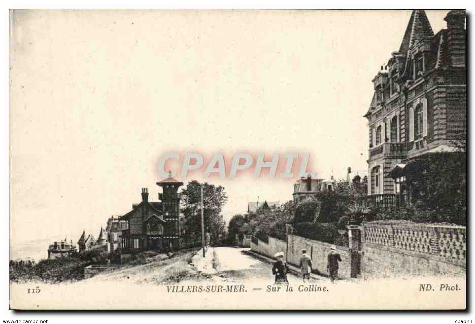 CPA Villers Sur Mer Sur la Collline