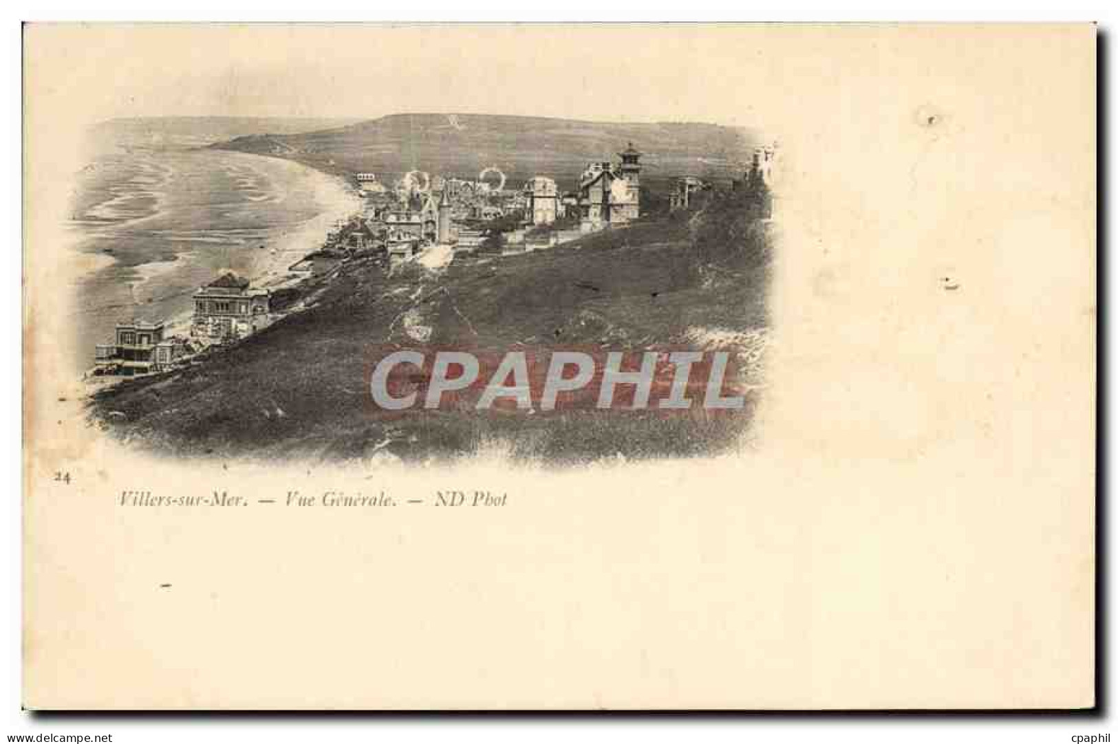 CPA Villers Sur Mer Vue Generale