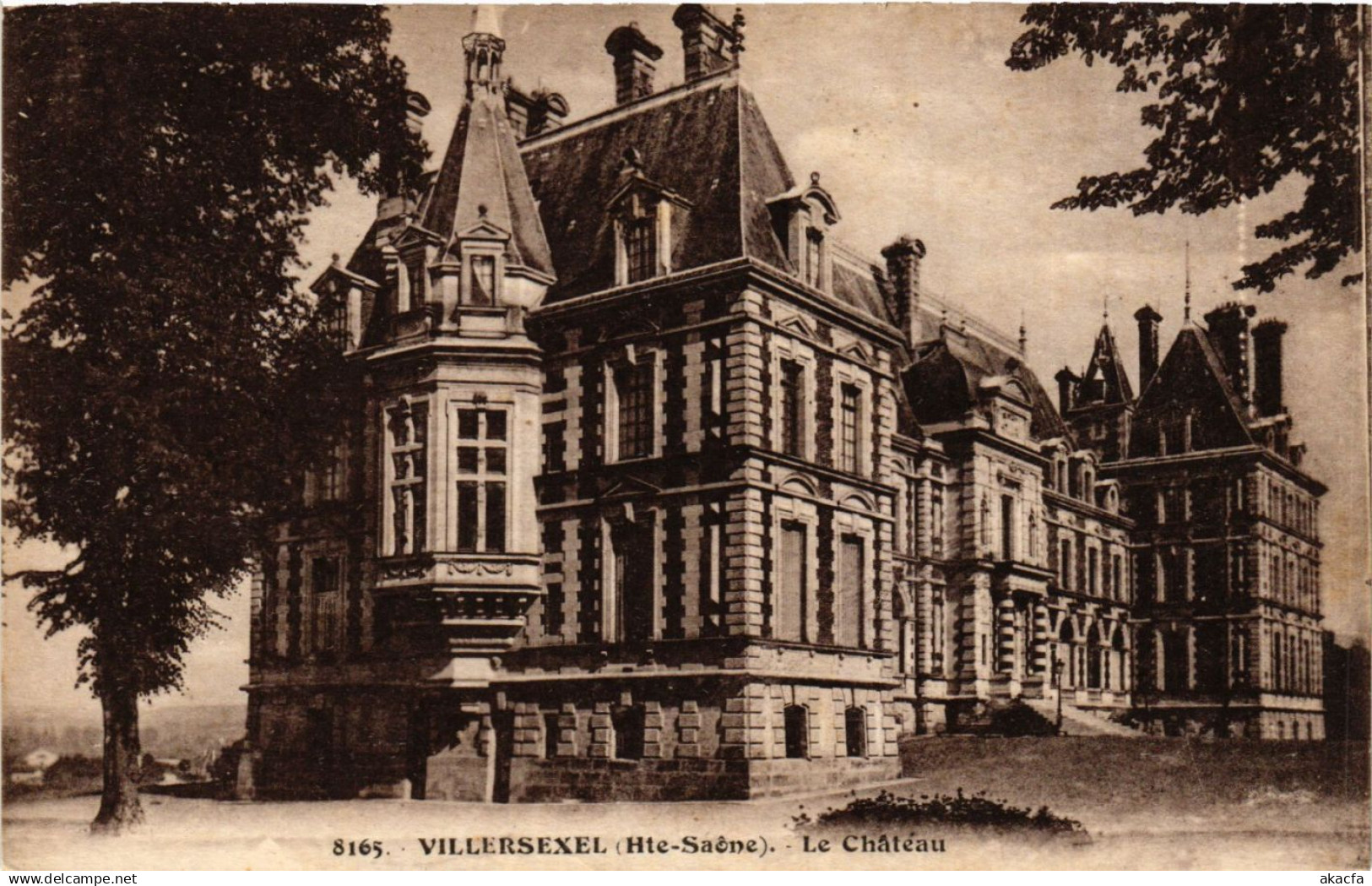 CPA VILLERSEXEL - La Chateau (380150)