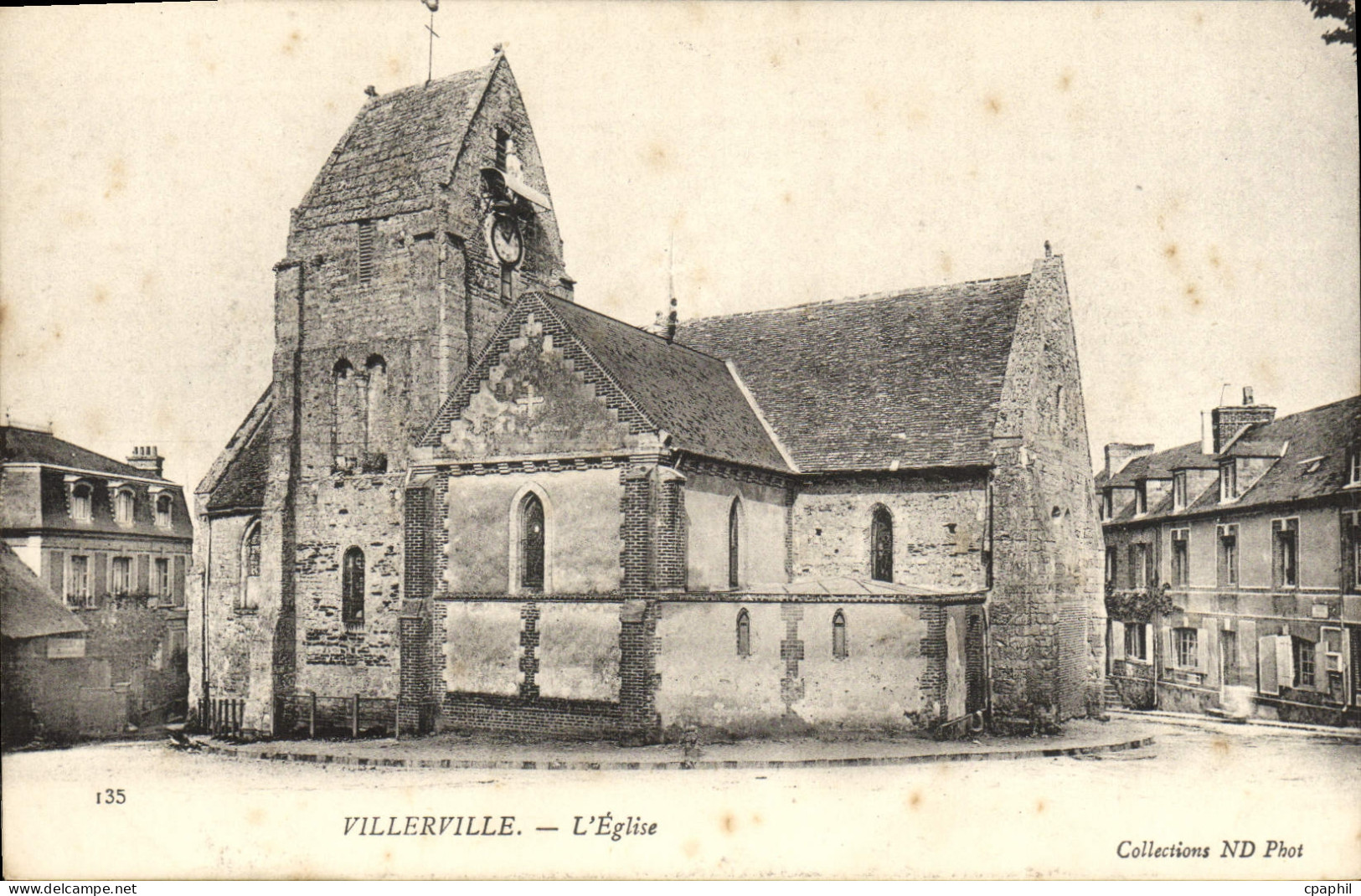 CPA Villerville L'Eglise