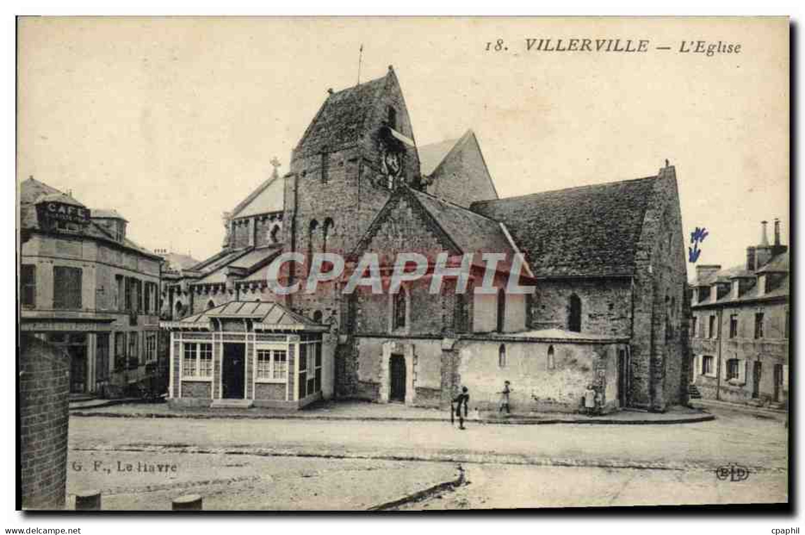 CPA Villerville L'Eglise