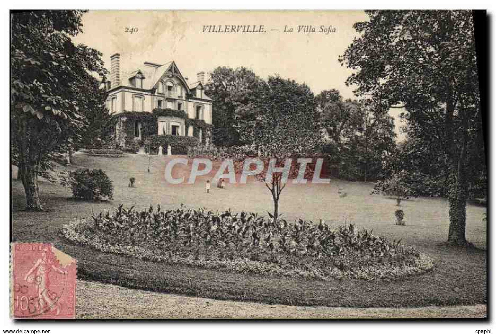 CPA Villerville La Villa Sofia