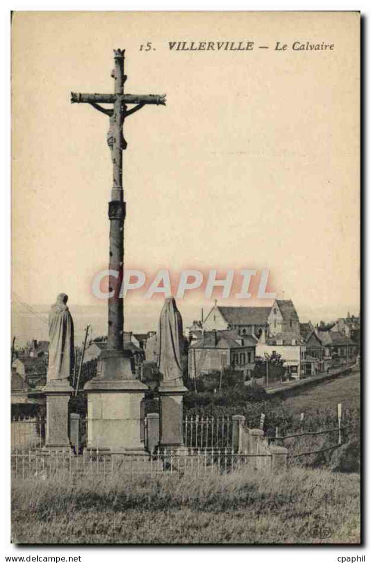 CPA Villerville Le Calvaire