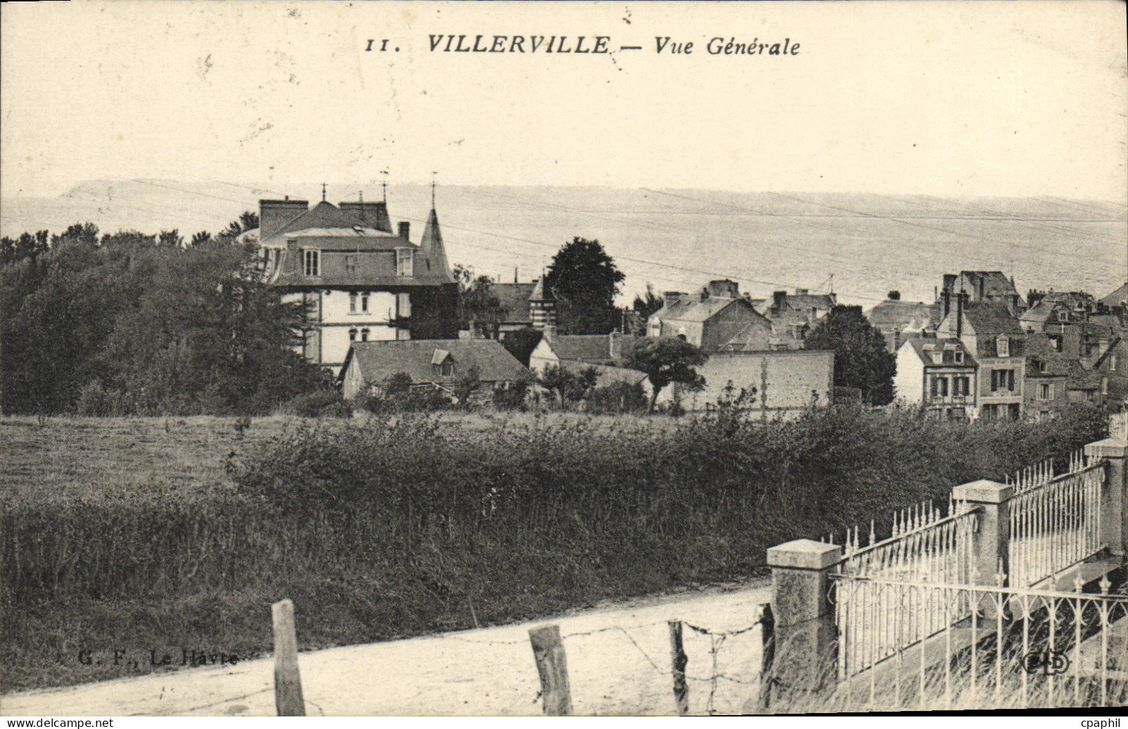 CPA Villerville Vue Generale