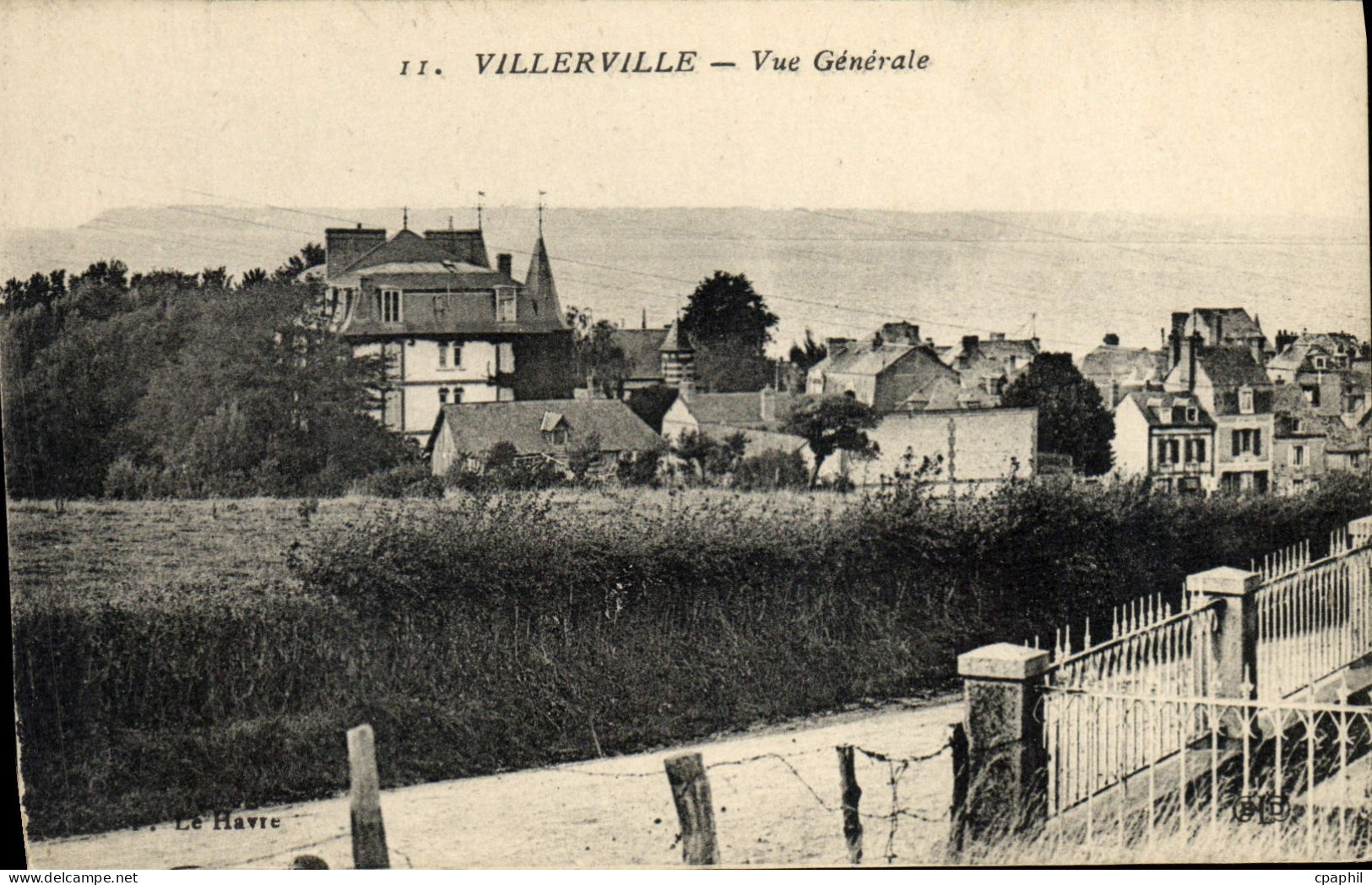 CPA Villerville Vue Generale