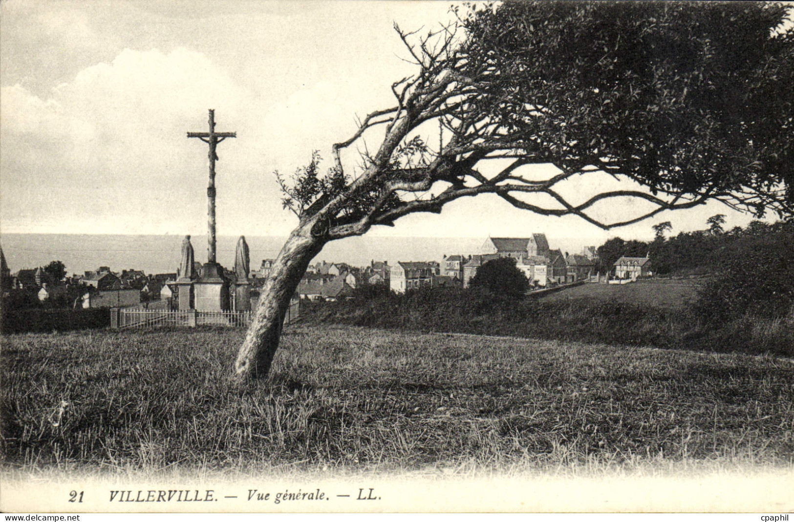 CPA Villerville Vue Generale