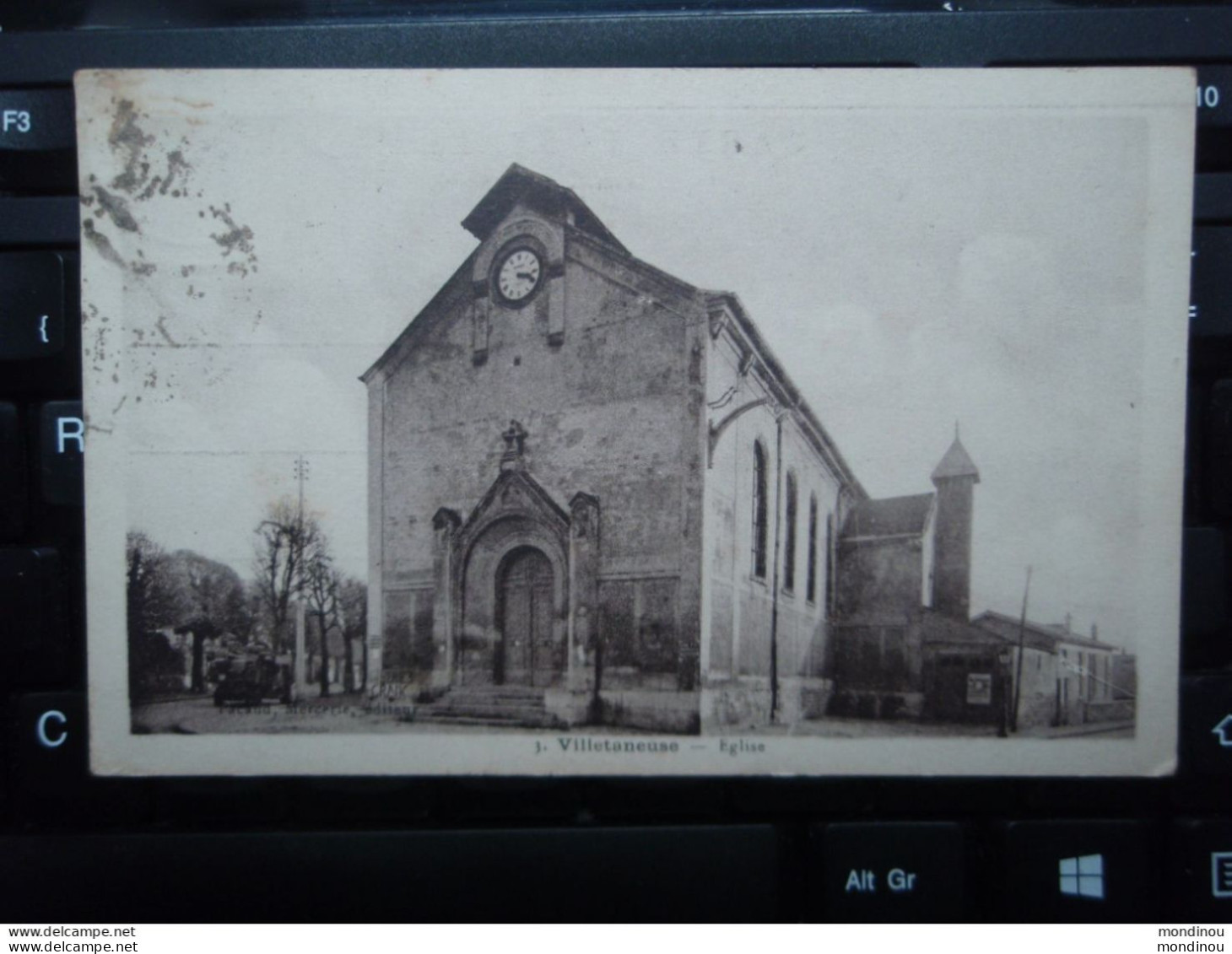 Cpa Villetaneuse - Eglise