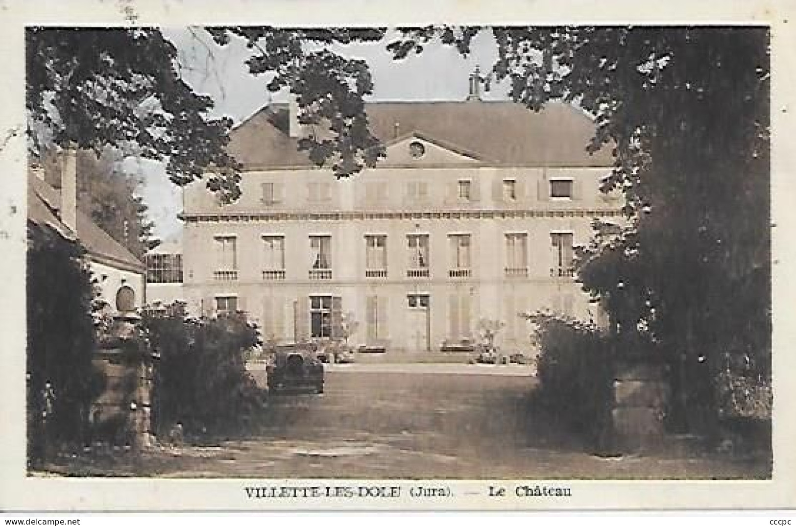 CPA Villette-les-Dole Le Château