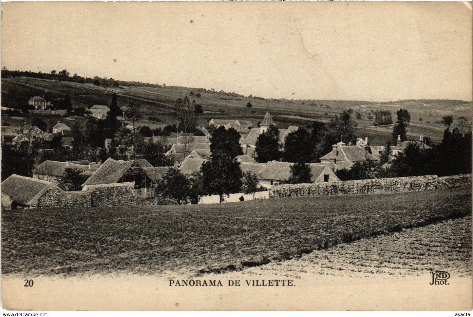 CPA Villette panorama (1470876)