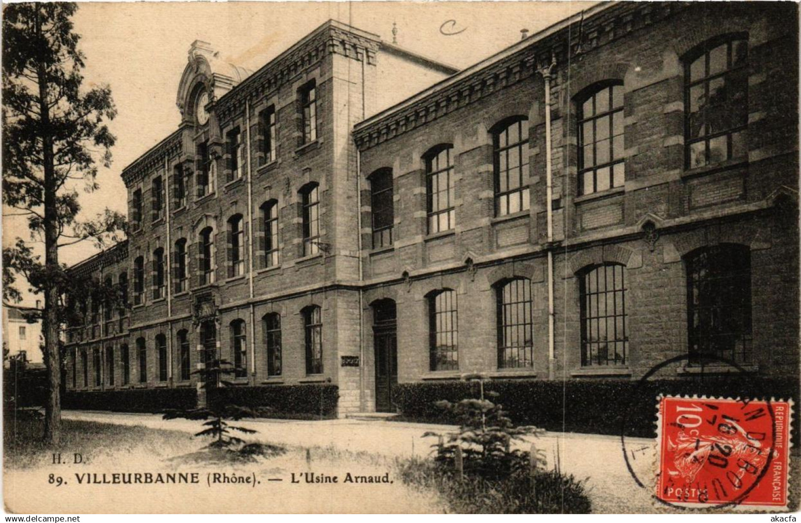 CPA VILLEURBANNE L'Usine Arnaud (614365)