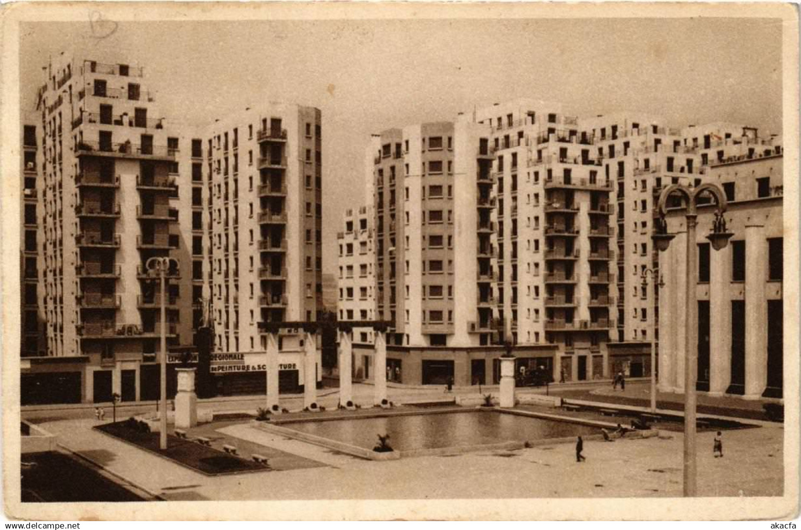 CPA VILLEURBANNE Place Albert Thomas (614376)