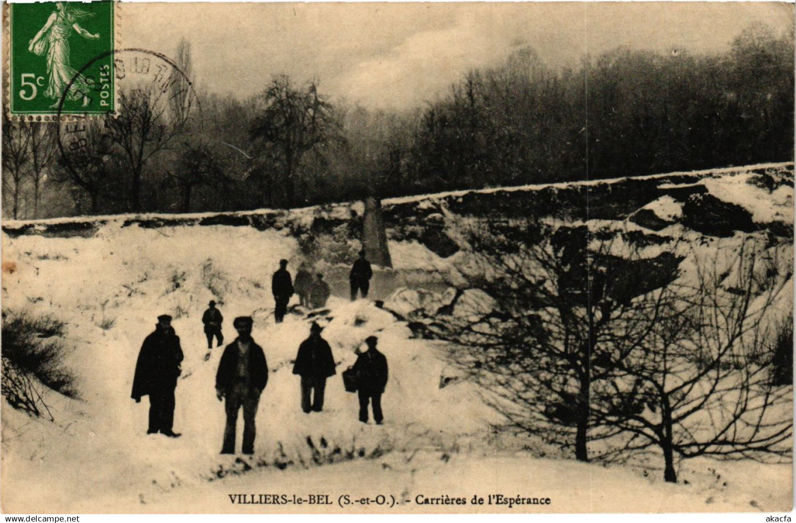 CPA VILLIERS-le-BEL - Carrieres de l'Espéance (350070)