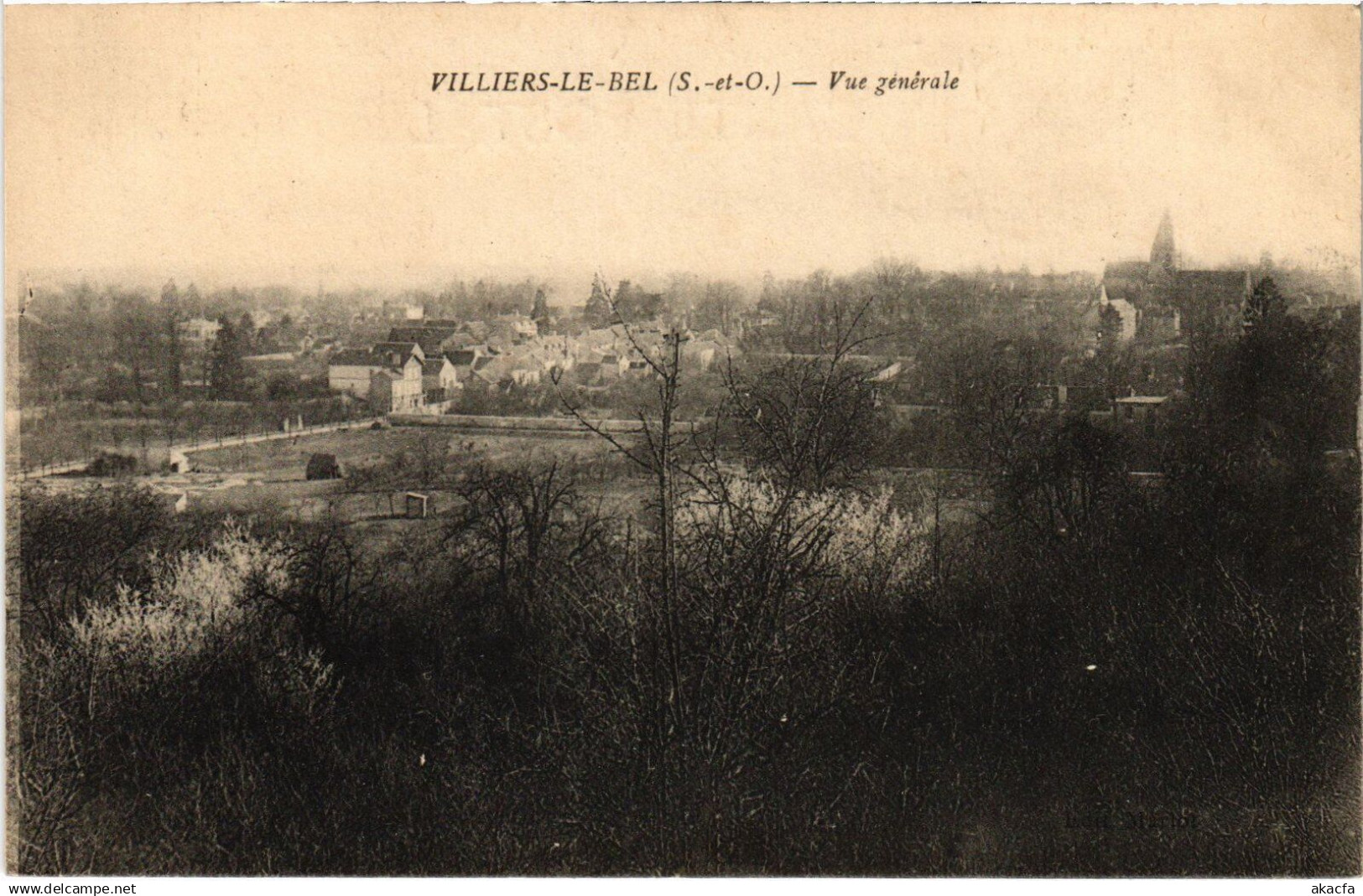 CPA Villiers le Bel Vue Generale FRANCE (1330682)