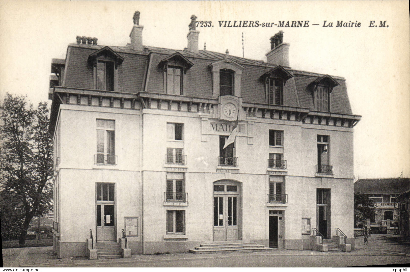 CPA Villiers sur Marne La Mairie
