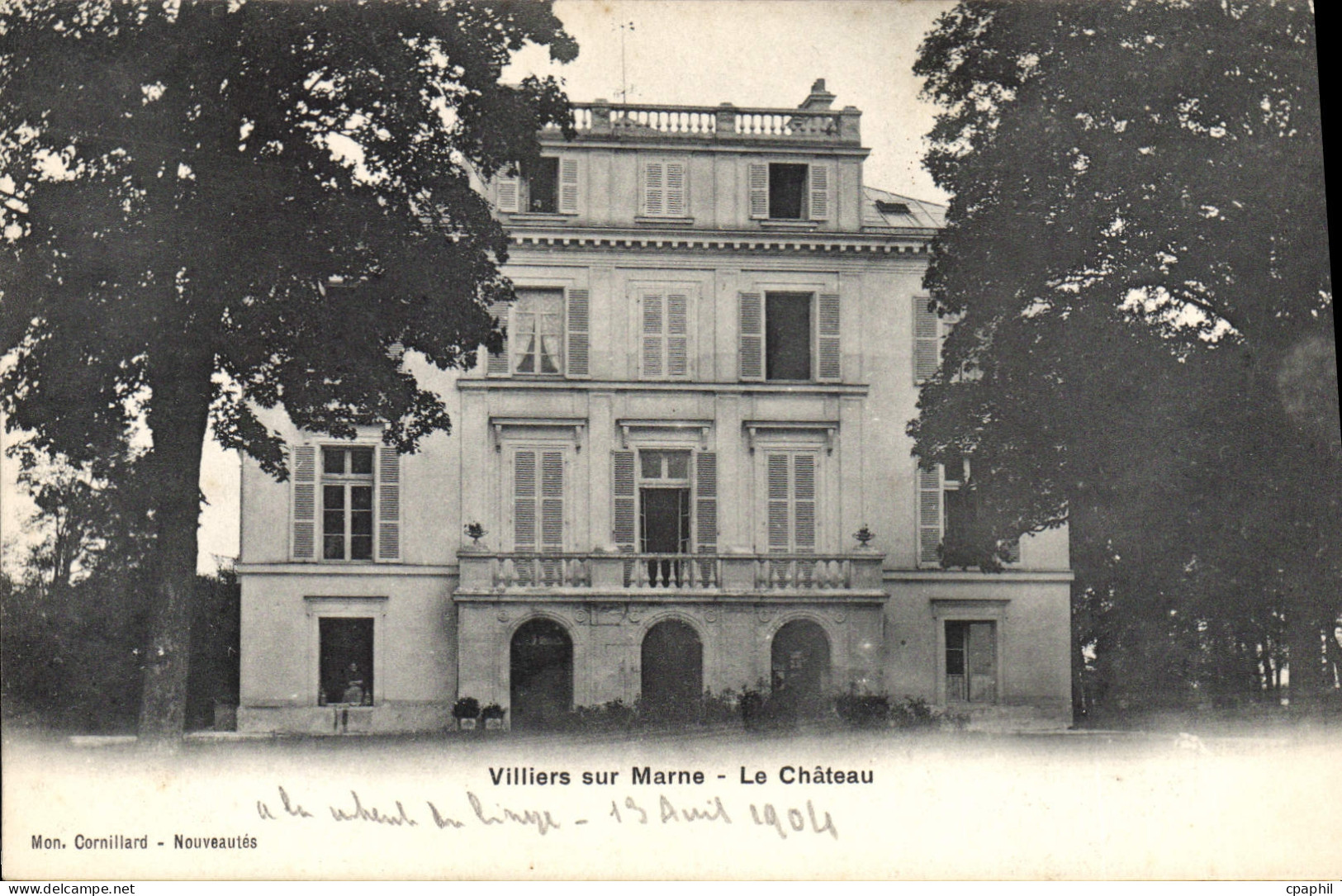 CPA Villiers Sur Marne Le Château