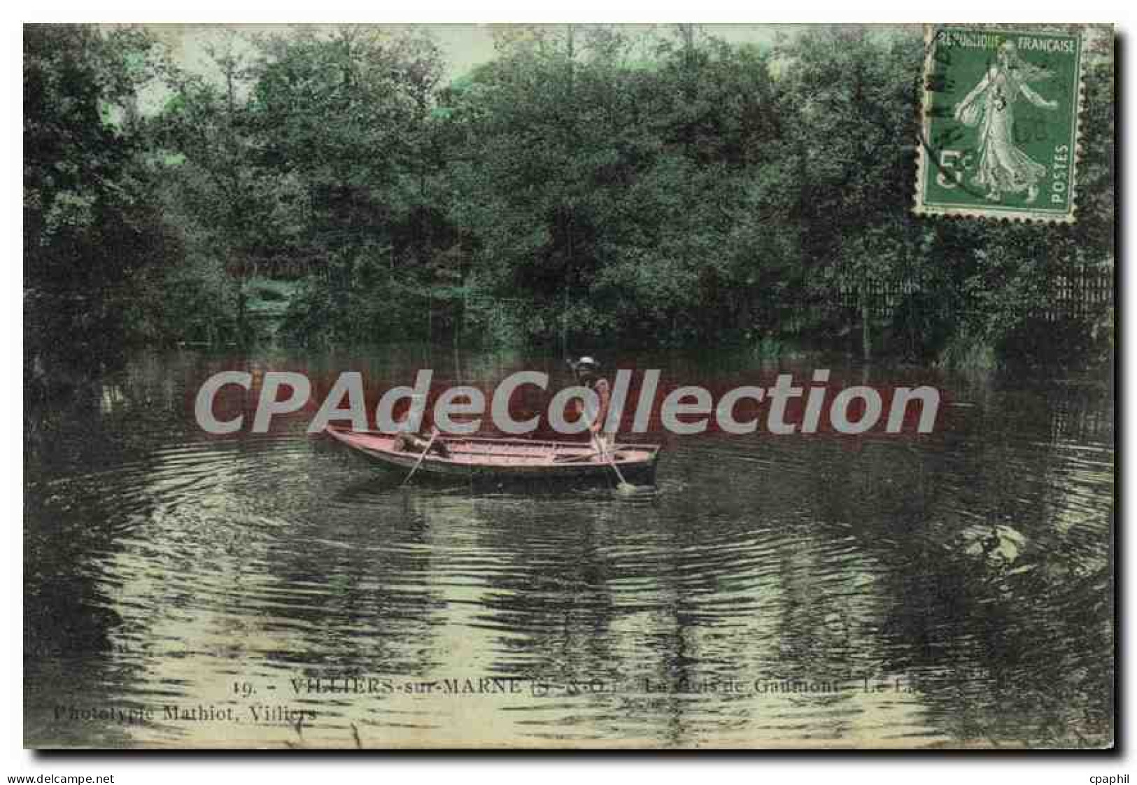 CPA Villiers sur Marne Le Lac