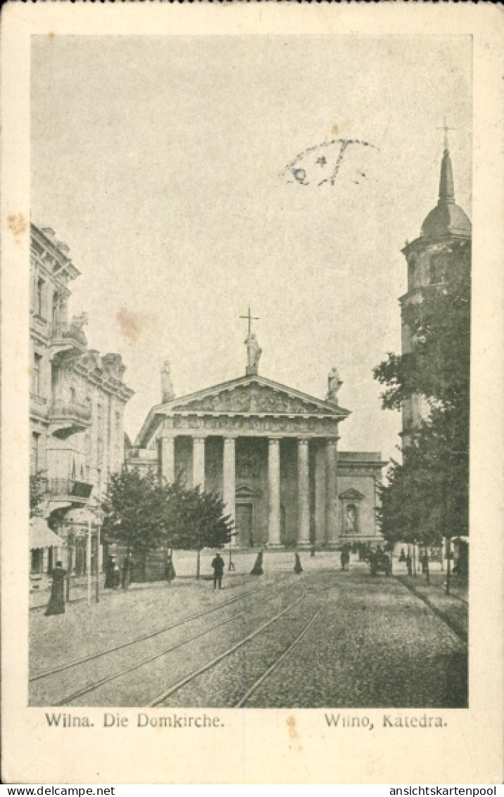 CPA Vilnius Wilna Litauen, Domkirche
