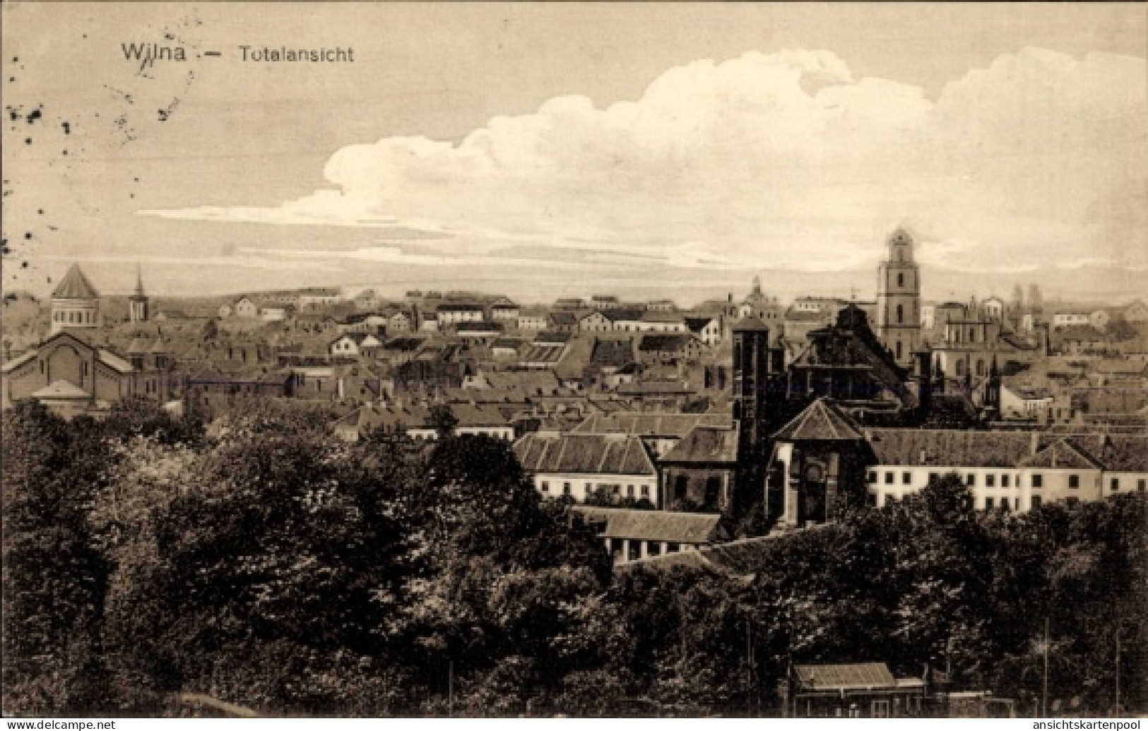 CPA Vilnius Wilna Litauen, Gesamtansicht