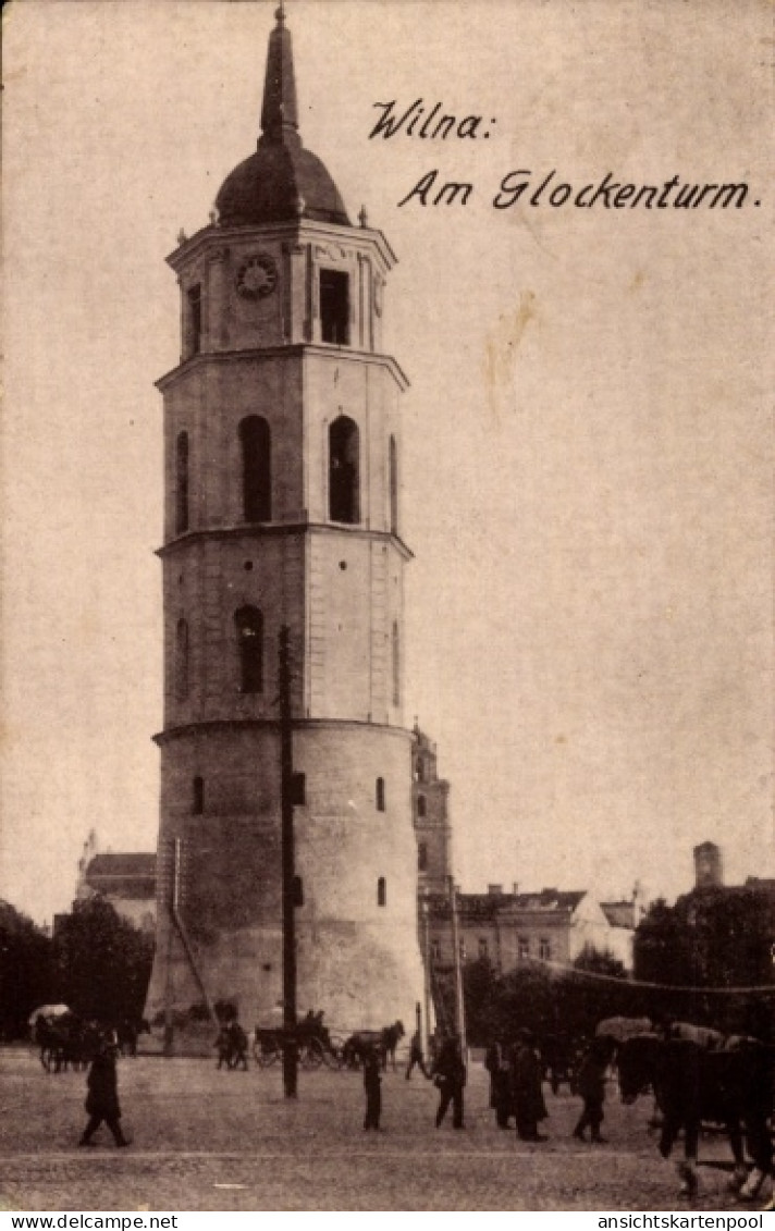 CPA Vilnius Wilna Litauen, Glockenturm